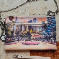 Y NOT borsa/pochette fantasia "Miami"