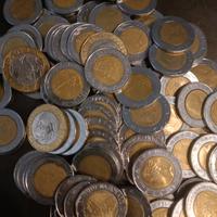 lotto 0.7 kg di monete da 500 e qualche 1000 lire