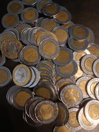 lotto 0.7 kg di monete da 500 e qualche 1000 lire