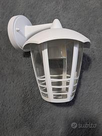 Lampada da Parete per Esterno Bianca