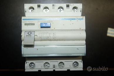 Hager CDC725H – Interruttore differenziale 4P 25A