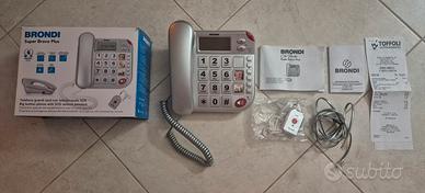 Telefono Brondi Super Bravo Plus tasti grandi 