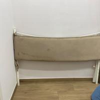 Struttura letto matrimoniale ferro battuto