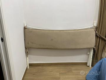 Struttura letto matrimoniale ferro battuto