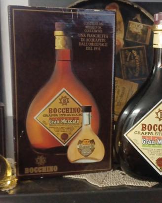 GRAPPA STRAVECCHIA GRAN MOSCATO BOCCHINO + MIGNON