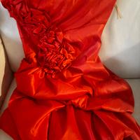 Vestito rosso compleanno taglia M 40