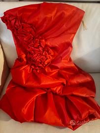Vestito rosso compleanno taglia M 40