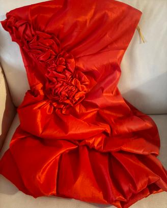 Vestito rosso compleanno taglia M 40