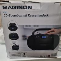 boombox CD Maginon CB-1 CD-Radio-cassette