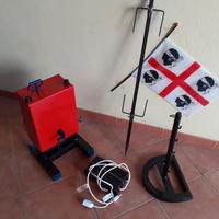 Girarrosto artigianale ( ROSSO FUOCO SUPER )