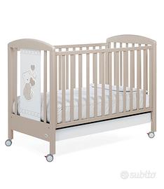 Lettino Foppapedretti Dolcecuore - Bianco e Beige