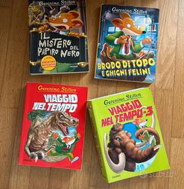 Set di 4 libri di Geronimo Stilton