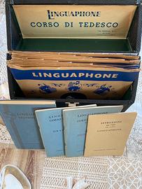 Corso di tedesco linguaphone anni ‘50