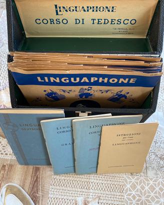 Corso di tedesco linguaphone anni ‘50
