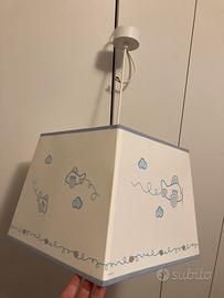 Lampadario per cameretta con aeroplani
