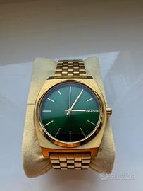 Nixon Time Teller - Oro e verde