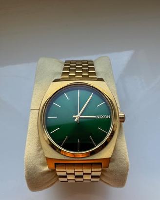 Nixon Time Teller - Oro e verde