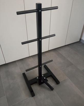 rastrelliera porta dischi con T Bar girevole 