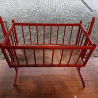 Culla Antica Legno 1970