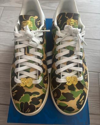 Adidas Stan Smith x BAPE 30th Anniversary