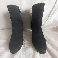 STIVALETTO DONNA SCAMOSCIATO BLU