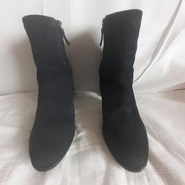 STIVALETTO DONNA SCAMOSCIATO BLU