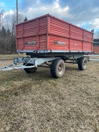 Rimorchio agricolo 4 ruote silvercar