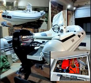 Bat 5.90 con motore Mercury 40 pro 