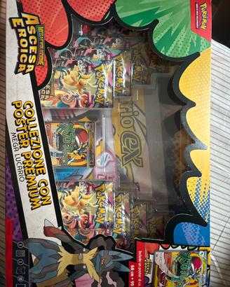collezione lucario con poster ascesa eroic