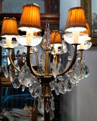 lampadario a piantana anni 50