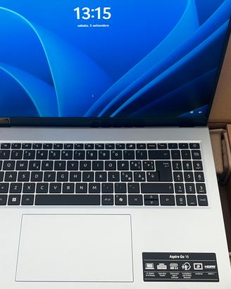 Pc portatile nuovo acer