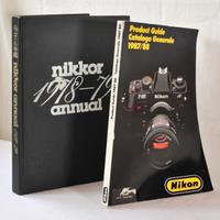 Nikon Catalogo 1987/1988 e Nikkor Annual 1978/1979