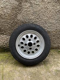 Treno cerchi con gomme per Rover Mini MPI