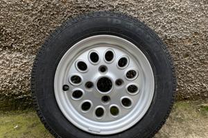 Treno cerchi con gomme per Rover Mini MPI