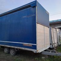 CRESCI C25 rimorchio cassone con centina 2007