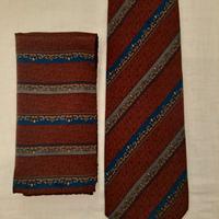 Cravatta con foulard taschino Pura Seta - RICHE