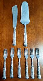 Set Dolce d'Epoca Argentato ARG 1000 8 pezzi
