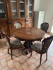 Tavolo da pranzo piu sedie