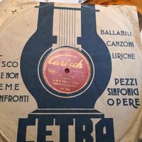 dischi in vinile 78 giri