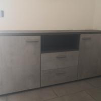 Madia Mondo Convenienza Grigia Opaca 180cm 