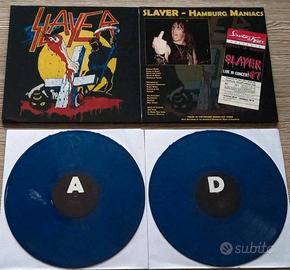 Slayer - Hamburg Maniacs Live 1987 2 LP Blue Nuovo