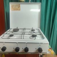 fornello a gas bompani a 4 fuochi