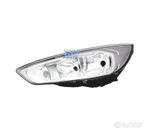 FARO SINISTRO FORD FOCUS 14-18 CON FONDO CROMATO