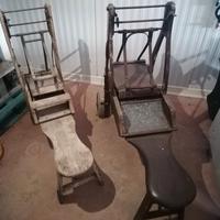 antichi attrezzi cardatori di lana