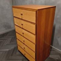 Cassettiera Vintage, Anni '60 Mid-Century