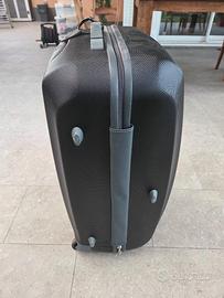 Grande valigia nero Samsonite, nuovo