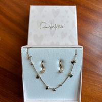 Collana e orecchini argento Rue des Mille