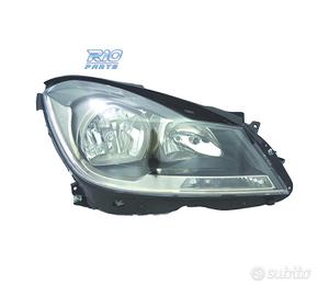 FARO DESTRO MERCEDES CLASSE C W204 10-14 FONDO NER