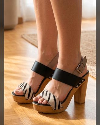 Sandali Gioseppo legno  donna Taglia37 ottime 37