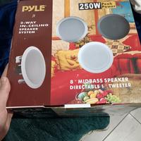 2 x Speaker 8" 250 watt